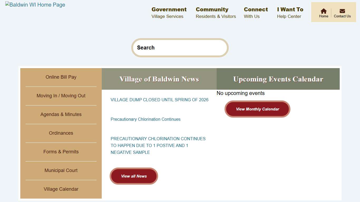 Home Page Baldwin WI